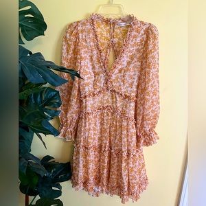 Saints + Secrets Floral Mini Dress